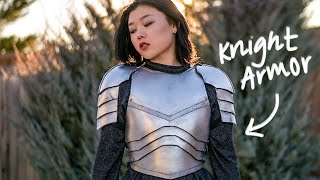 I Made Cosplay Knight Armor  Breastplate and Pauldrons EVA Foam Tutorial