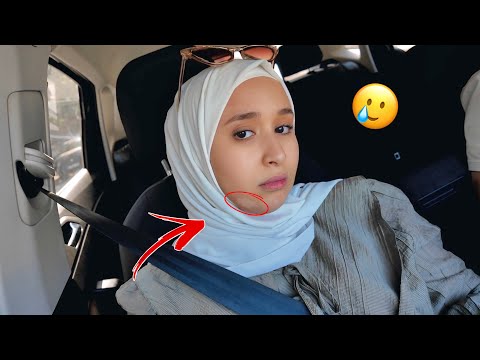 فجأة طلعت لي على وجهي مشكلة