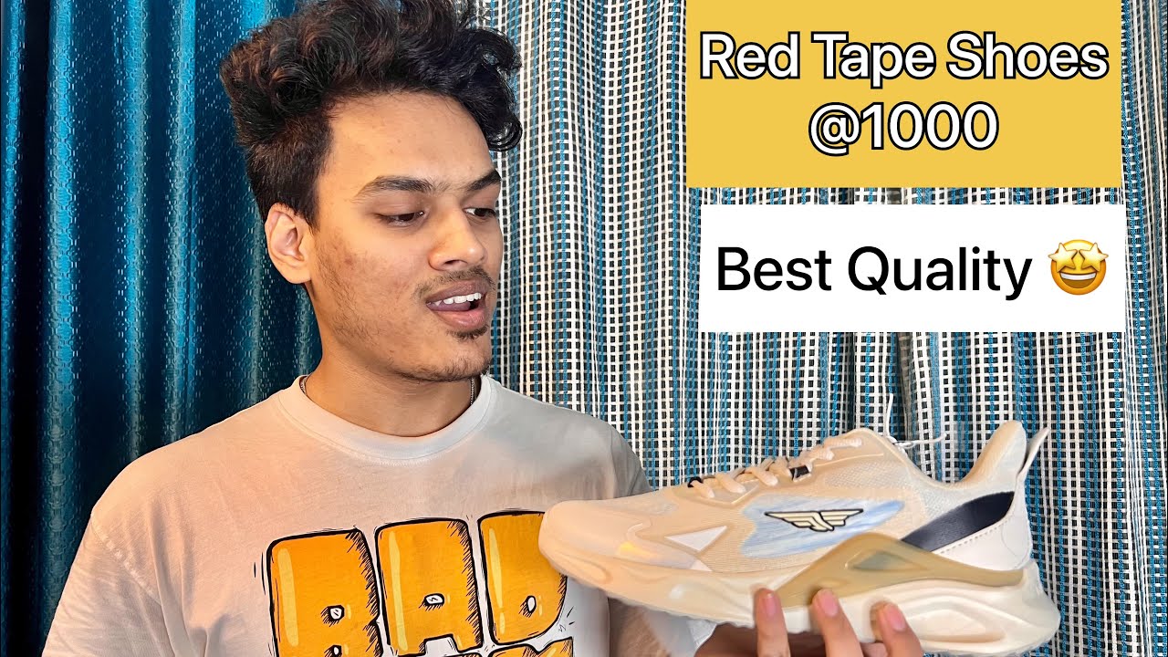 Unboxing Red Tape Men Running Shoes Best Quality shoes under 1000