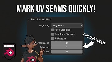 The Quickest Way to Mark Seams in Blender!