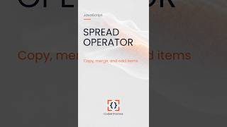 JavaScript Spread (...): Copy, Merge, and Add Array Items