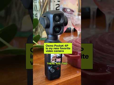 New DJI Osmo Pocket 4P