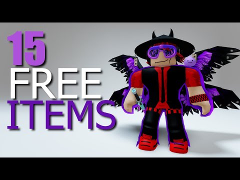 10 FREE BLACK ITEMS ROBLOX! 😱😳(2023) 