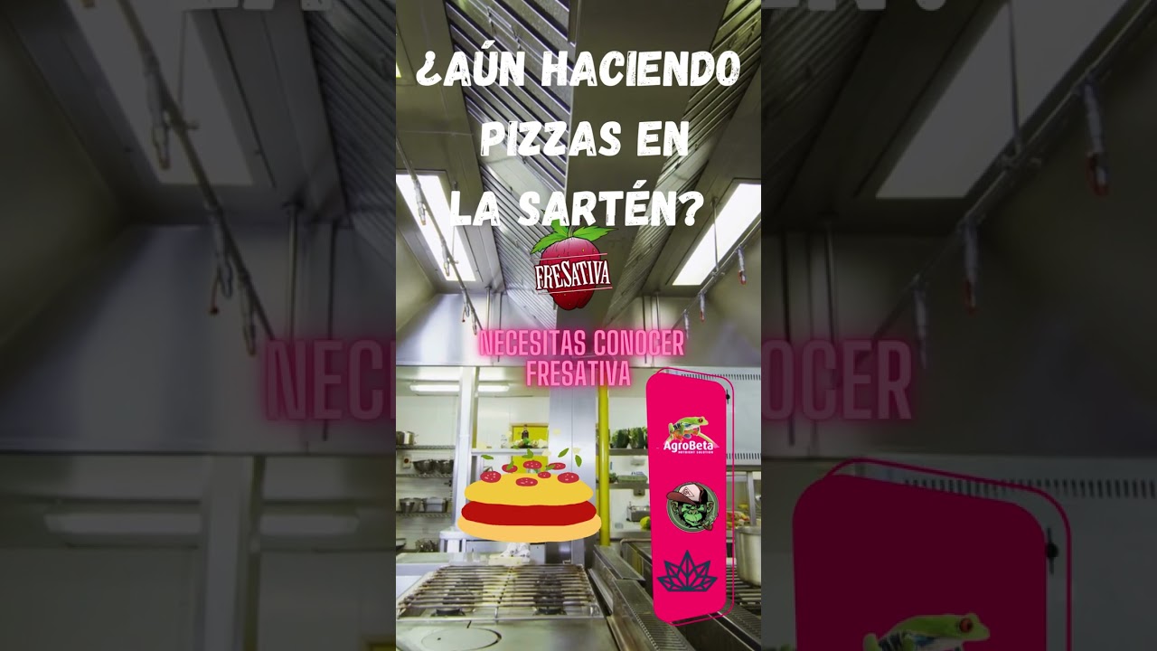 ¿Aún haciendo pizzas en la sartén? 🍕 
