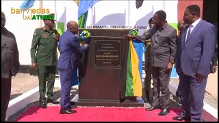 MAGUFULI  AKIWEKA JIWE LA MSINGI  MRADI WA KIWANDA CHA USHONAJI WA SARE ZA POLISI KURASINI