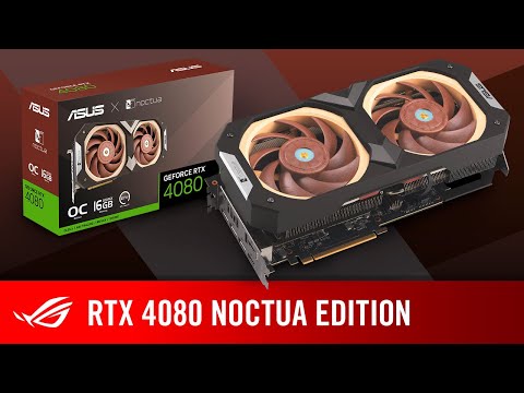 ASUS Geforce RTX 4080 Noctua Edition: leise Highend-Grafikkarte