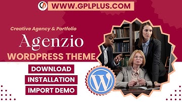 Agenzio - Creative Agency & Portfolio WordPress Theme , Download , Installation & import Demo