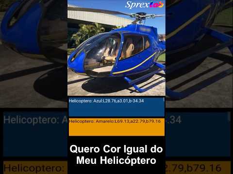 2318 Novo Sprexlab – Quero Cor Igual do Meu Helicóptero – ヘリコプターと同じ色にしたい！