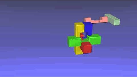 Solution of 6 pieces puzzle