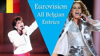 Eurovision Song Contest: All Entries From Belgium (1956 - 2020) // ESC