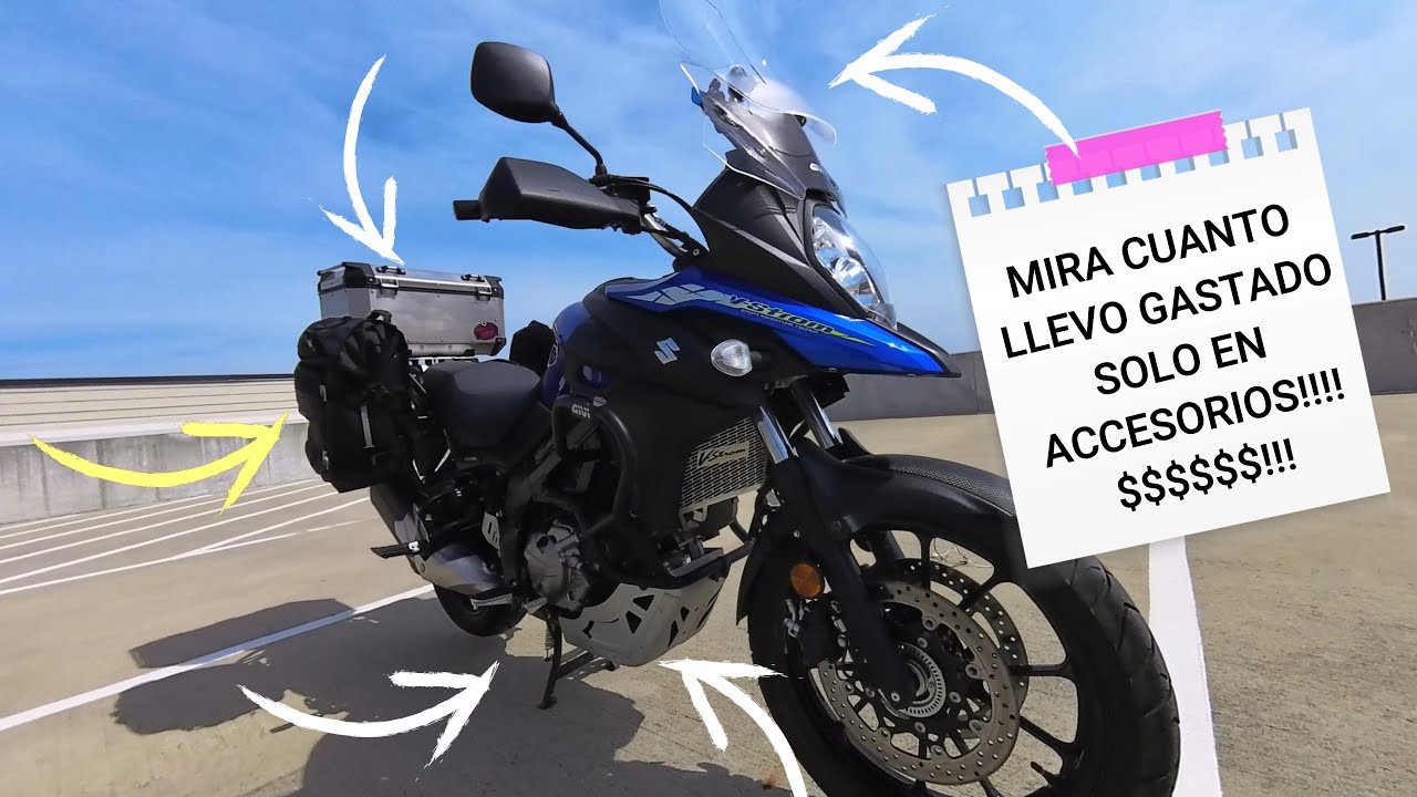 Mejores Accesorios para Moto Suzuki Vstrom 650!!!