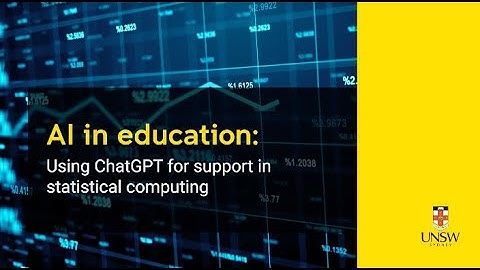 AI in education: Using ChatGPT for support in statistical computing