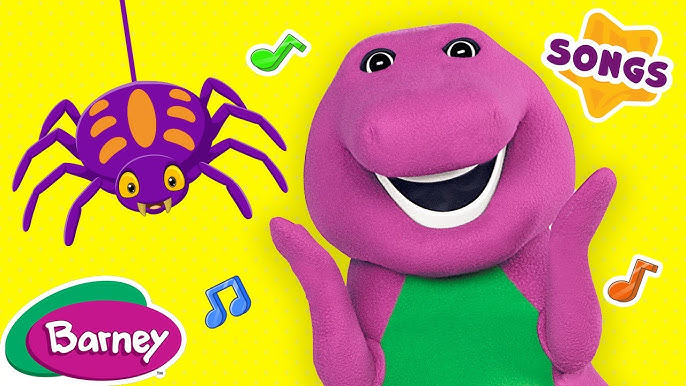 Barney, o dinossauro roxo cantante, dançante e da criançada, marcou mu