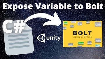 Unity Bolt Tip Expose C# variable to Visual Scripting (Unity Tutorial)