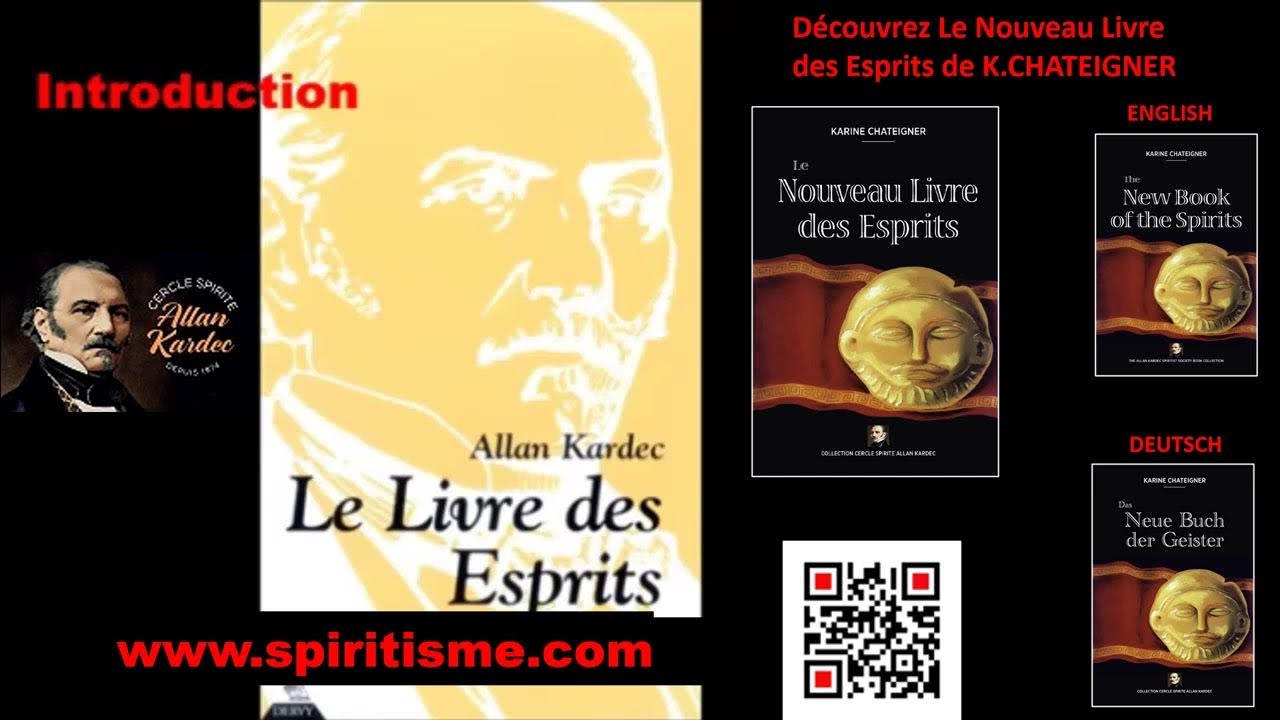 Le Livre des Esprits Allan KARDEC AUDIO1Principes du SPIRITISMEIMMORTALITEAvenir de l