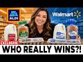 Aldi vs Walmart: I Bought The Same 15 Items | The Winner SHOCKED Me