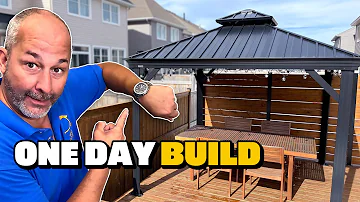 Build a Gazebo Fast (Time Saving Hack)