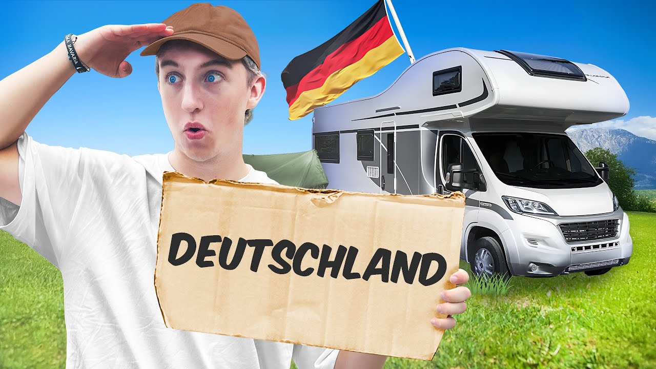 Ich fahre mit dem CAMPER einmal durch GANZ Deutschland (pt. 1)
