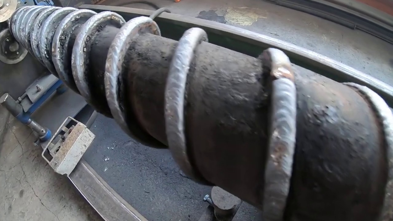 Ремонт шнековой пары экструдера (для полиэтилена)