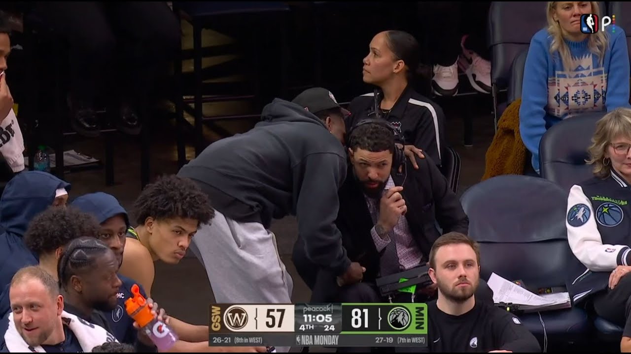 Anthony Edwards talks to Austin Rivers about Brandin Podziemski and his US Olympic Team aspiration