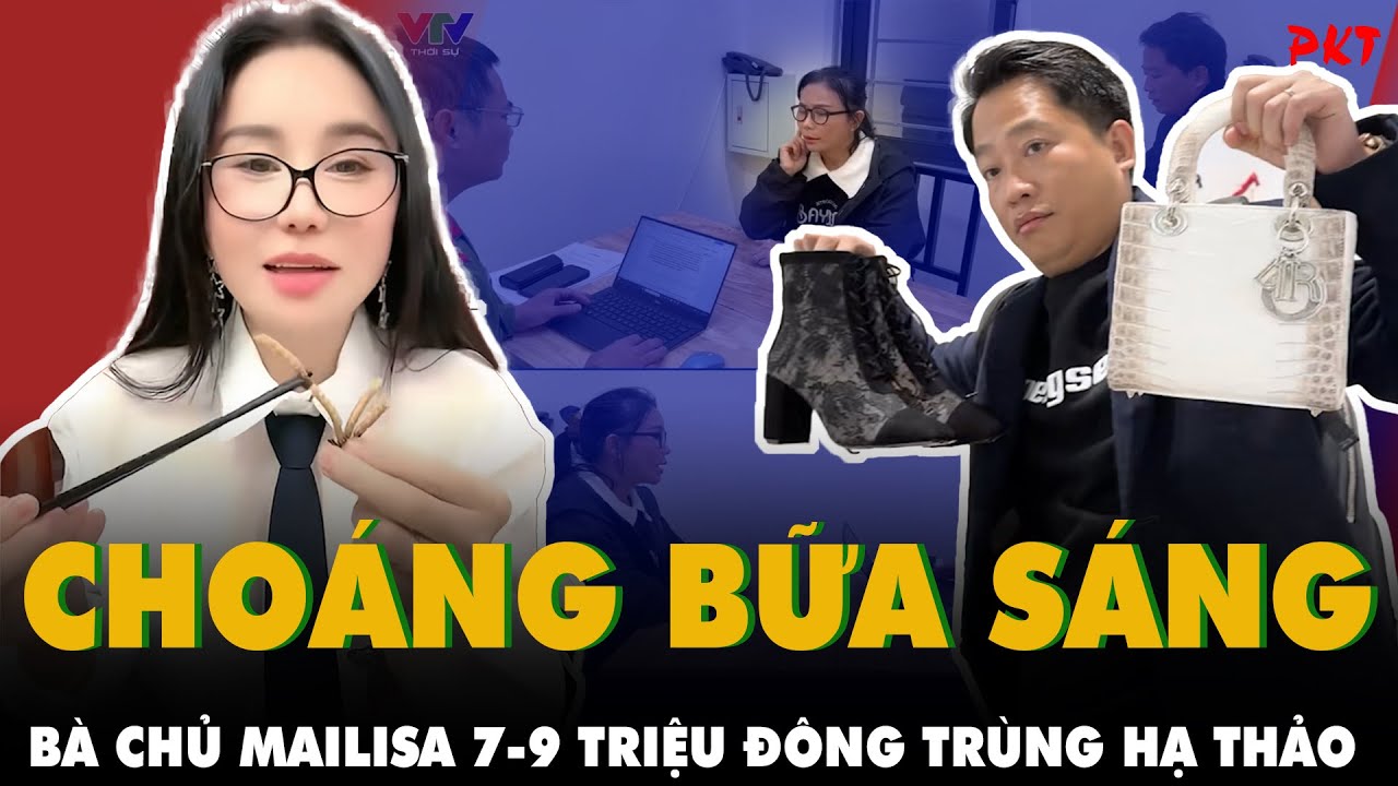 Choáng với 1 BỮA SÁNG 7–9 TRIỆU của bà chủ Mailisa: Phát ĐÔNG TRÙNG HẠ THẢO 2 TỶ/KG cho nhân viên