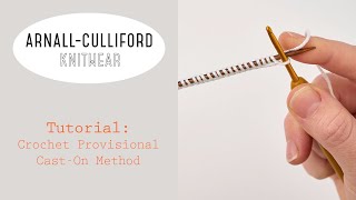 Crochet Provisional Cast On