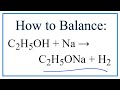 Balancing Chemical Equations for Ethanol