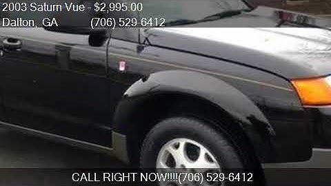 2003 Saturn Vue Base Fwd 4dr SUV V6 for sale in Dalton, GA 3