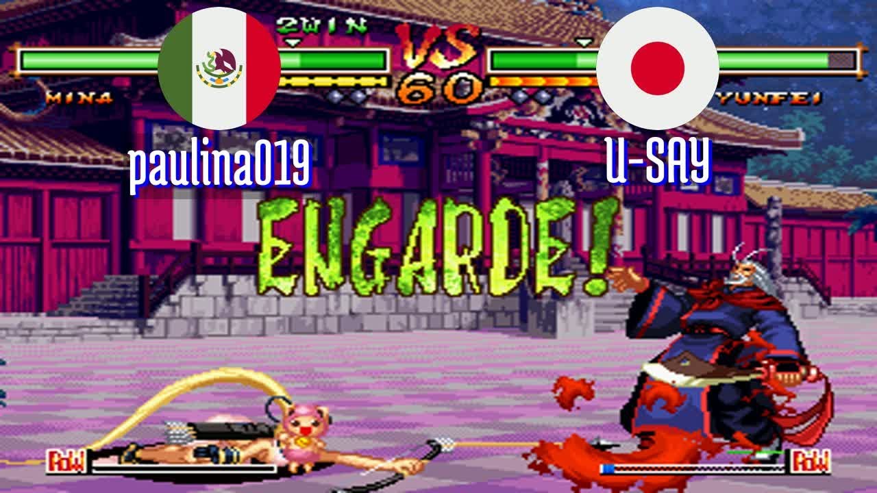 FT5 @samsh5sp: paulina019 (MX) vs U-SAY (JP) [Samurai Shodown V