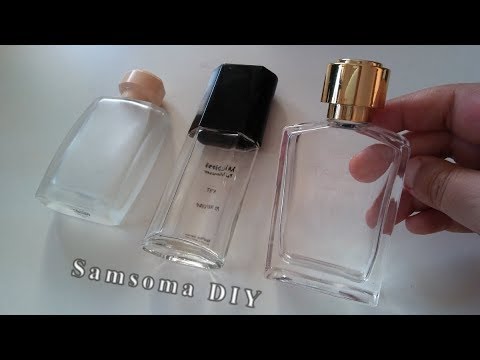 عندك زجاجات عطر فارغة ؟؟؟ أعدك أنك لن ترميها بعد مشاهدة هذه الافكار المميزة / Recycle Perfume Bottle