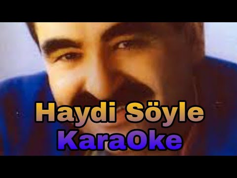 Haydi Söyle (İbrahim Tatlıses) Türkçe Piano Karaoke🎶🎤