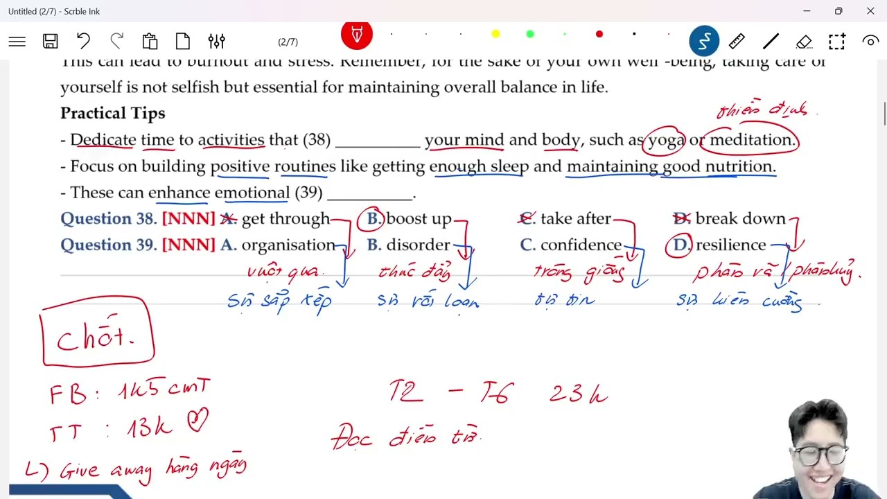[BUỔI 2] LẤY GỐC CẤP TỐC - CHUYÊN ĐỀ: CÂU HỎI ĐỌC ĐIỀN TỪ