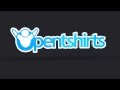 Commercial introducing open tshirts
