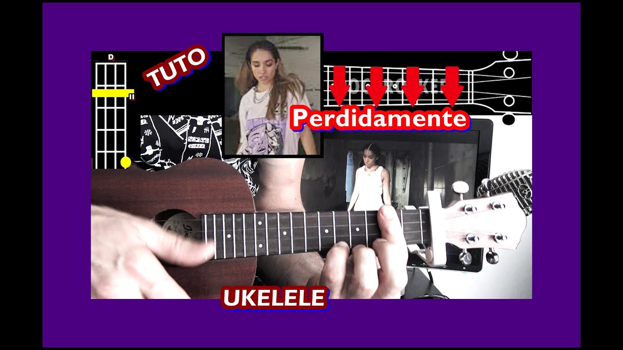 UKELELE Maria Becerra - Tú Me Lo Haces Fácil Acordes Tutorial - YouTube