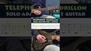 Téléphone - Cendrillon - Guitar solo cover #2