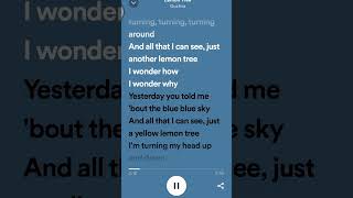 Download Lagu lemon tree #trending #song #lemontree MP3