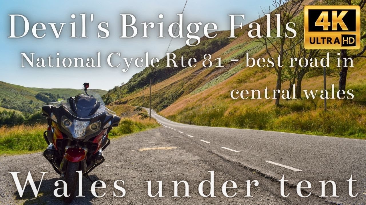 Devil's Bridge Falls & the best road in central wales - National Cycle Rte 81 | ep 4