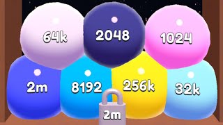 Jelly 2048 Unlock 2M - Blob Merge 3D (Part 08) Jelly 1024-2048-4k-8192-16k-32k-64k-128k-256k-512K-2M screenshot 5
