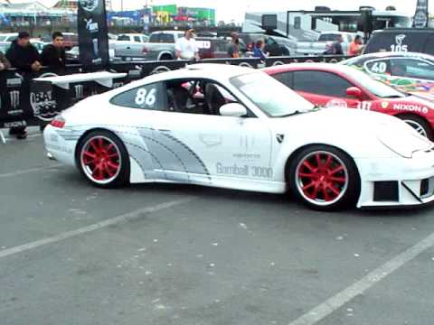 Gumball 3000 Rally 2009 start at Santa Monica Pier