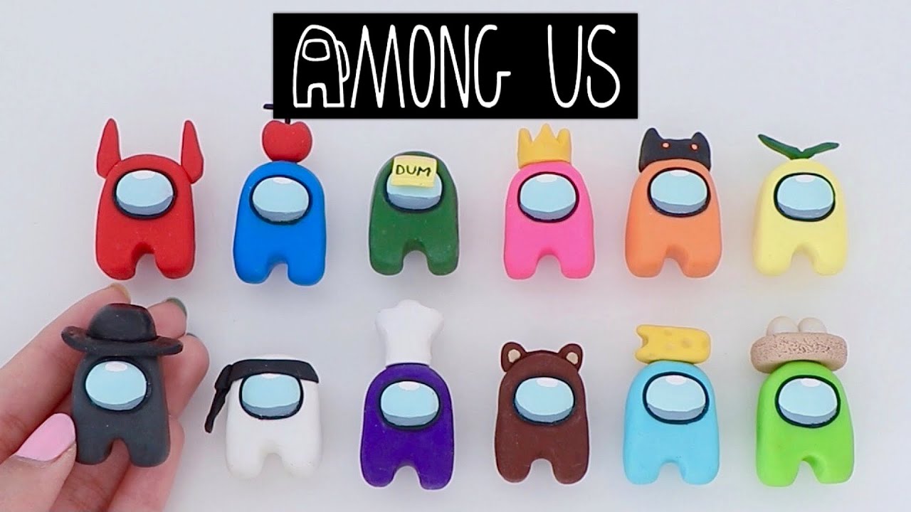 Teen DIY: Among Us Eraser Clay Craft  In this craft video, Stacey shows  how to make your favorite sus crewmate from “Among Us” out of eraser clay!  Instructions: 1. Select color