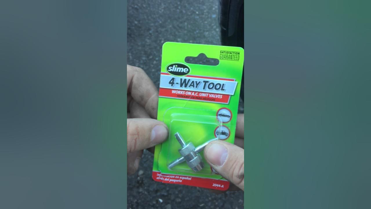 How to remove/replace a valve stem on a tire YouTube