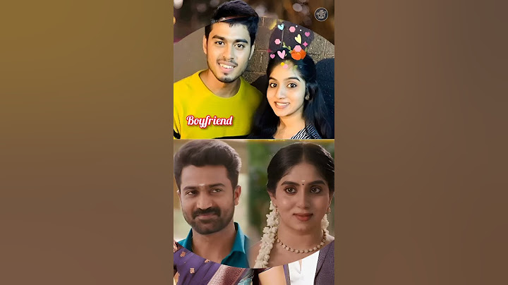 Singappenne Serial Actors Reel vs Real Husband & Wifes 😍🥰