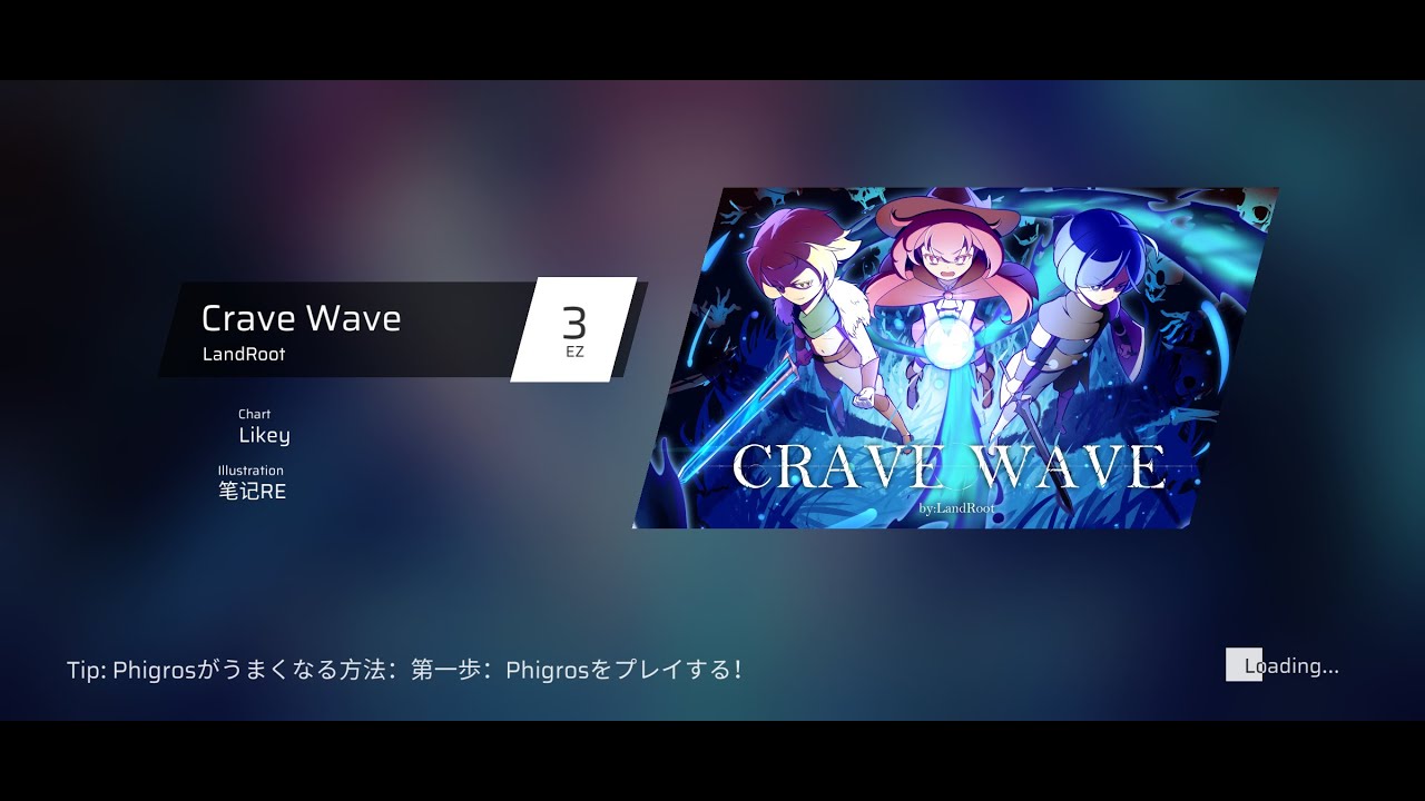 [Phigros Chapter 8 1] Crave Wave [EZ 3] [ALL PERFECT]