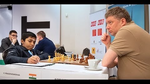 Ice cool Praggnanandhaa says no to "Fire on board" against Alexei Shirov | Prague Challengers 2019