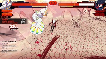 Kill la Kill: IF - Ragyo Kiryuin 9.3k combo
