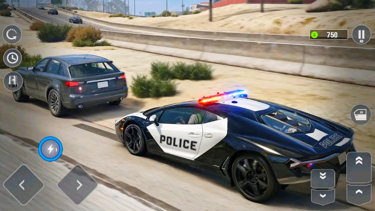 Police Car Chase Simulator 3D Game 2026 - Real Cop Cars Driving Simulator - Android Gameplay