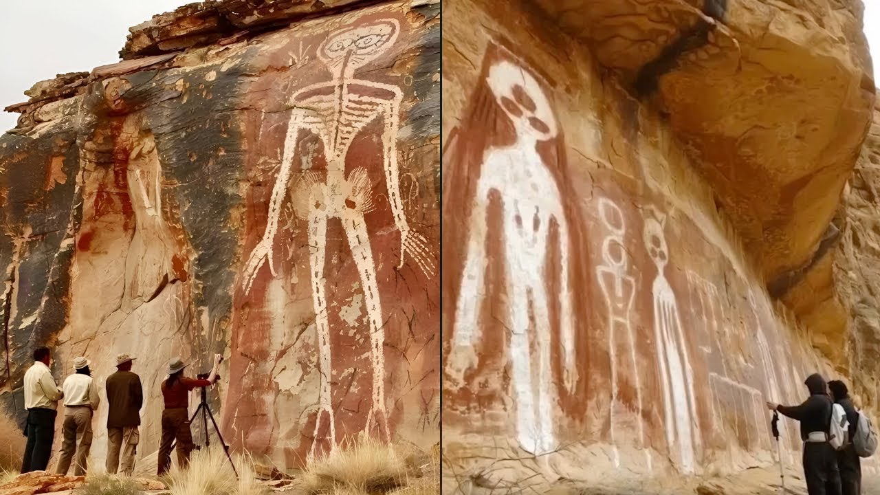10,000 year old ALIEN paintings found in Kanker, India, ET visitors? UFO Sighting News. - UFO Sightings Daily