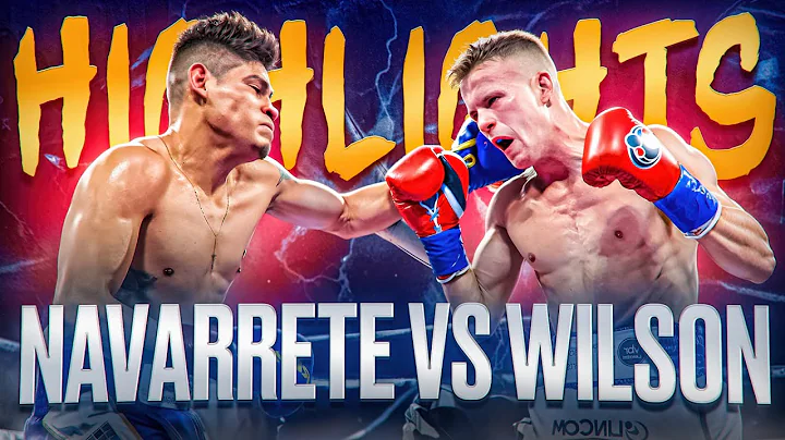 Emanuel Navarrete vs Liam Wilson HIGHLIGHTS | BOXING FULL FIGHT HD