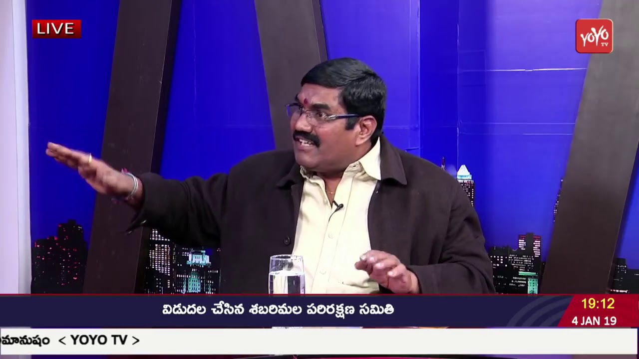 Jyothsna Tirunagari DEBATE on YOYOTV SABARIMALA TEMPLE,Women entry Controversy.