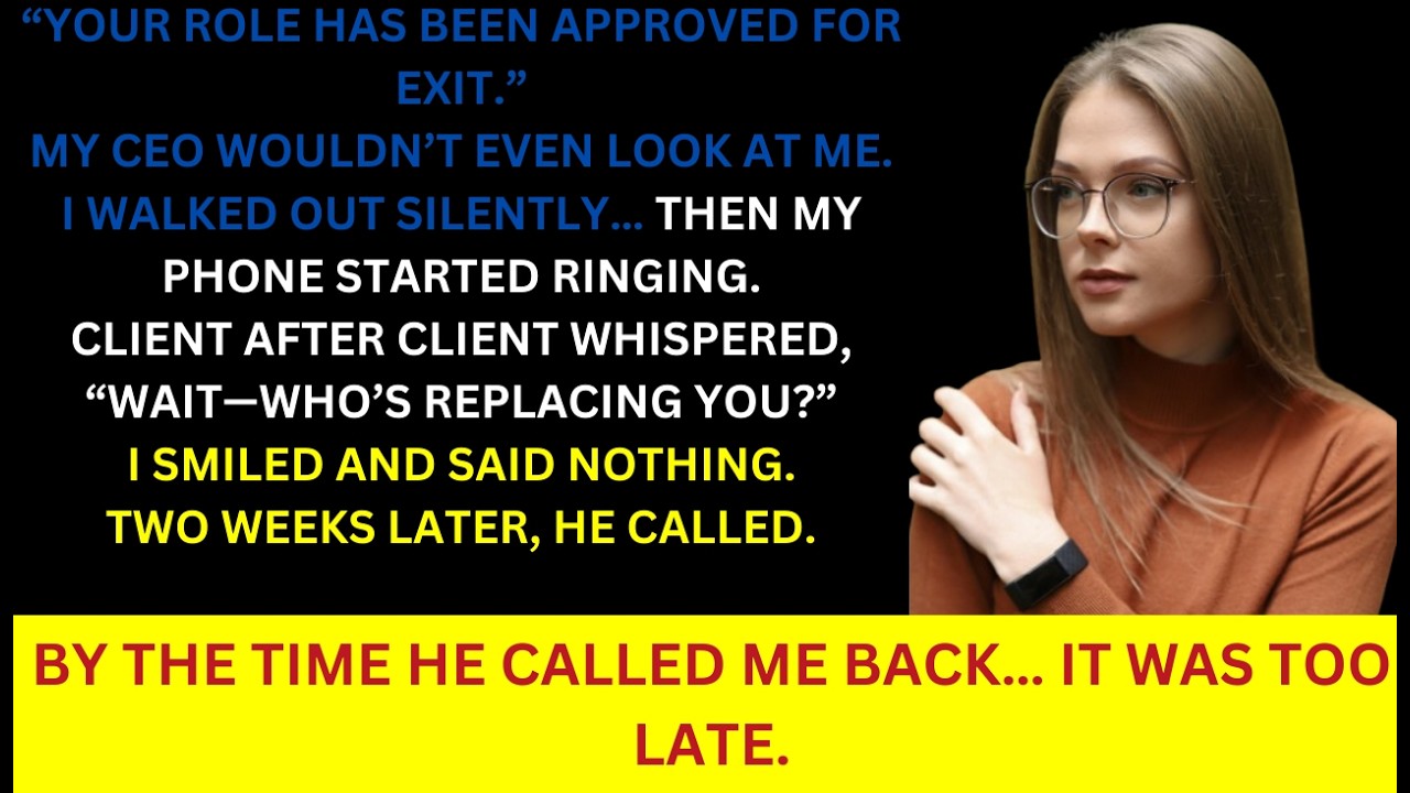 My CEO Approved My Exit During a 